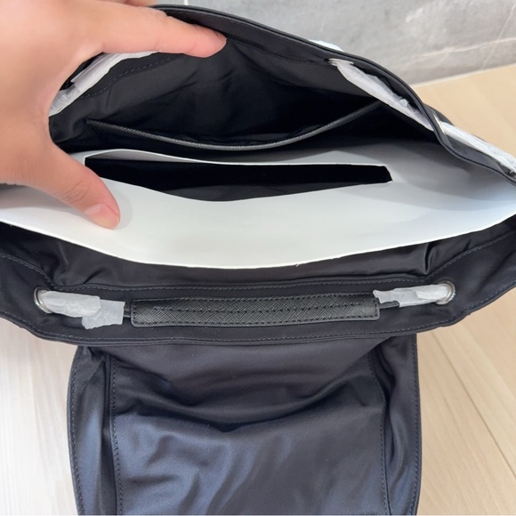 (NWT) Tory burch Virginia backpack black - Picture 8 of 10